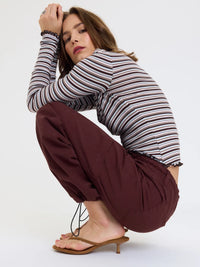Mirage Mid Rise Cargo Pants