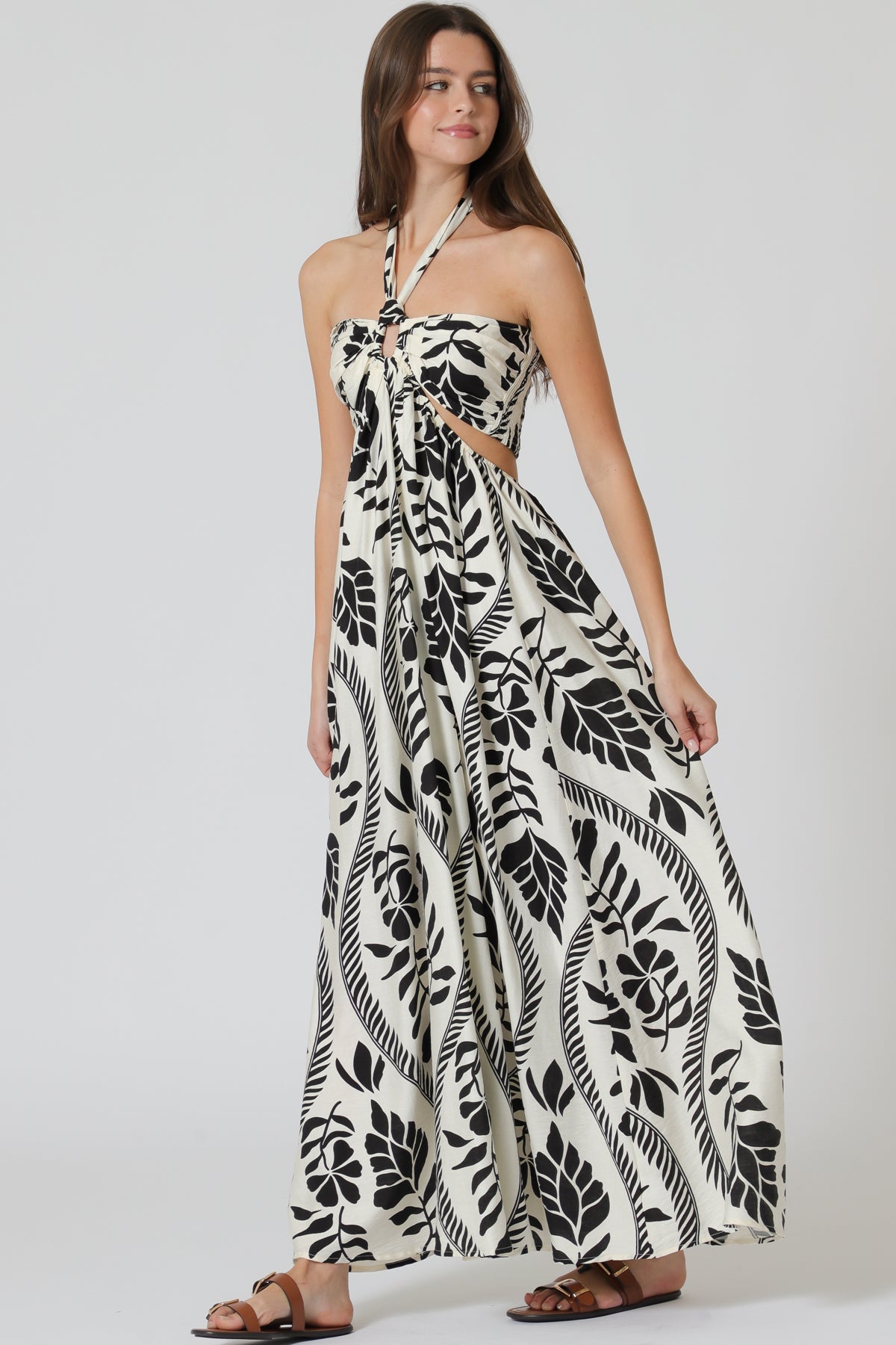Brooke Floral Maxi Dress