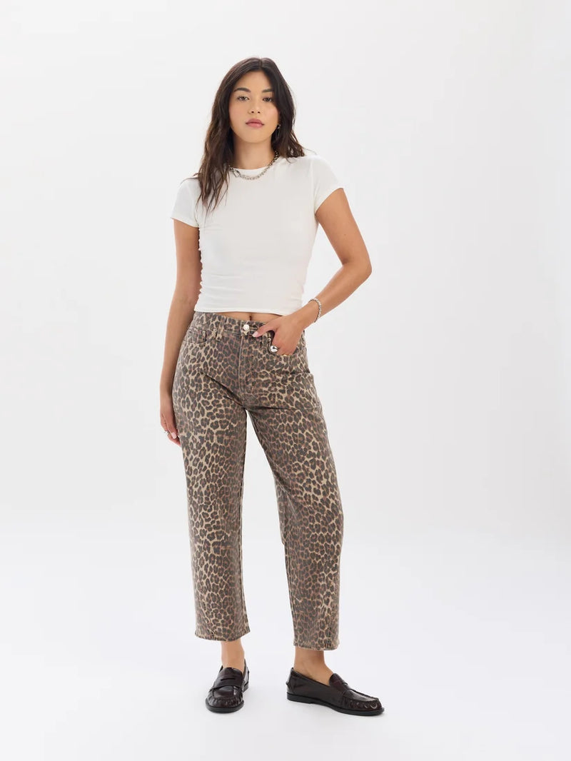 Westward Barrel Jeans- Cool Cat