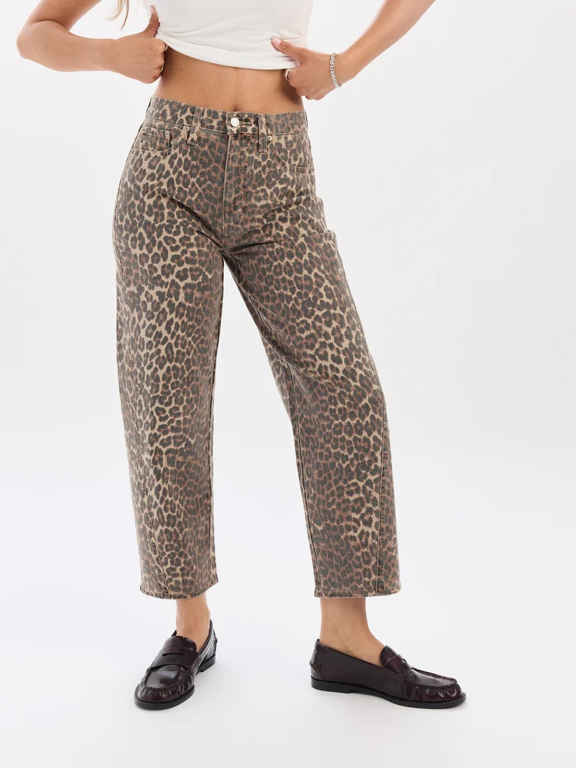 Westward Barrel Jeans- Cool Cat