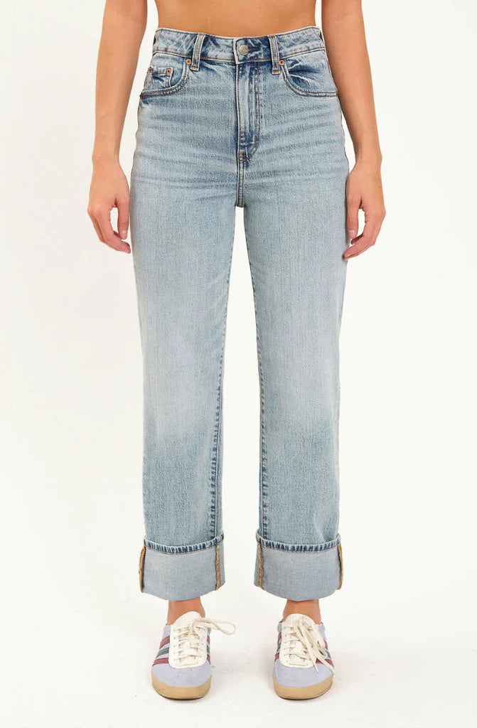 Sundaze Cuff Hem Jeans