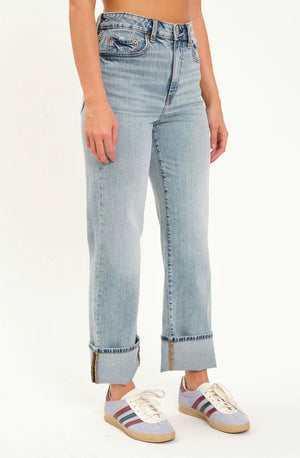 Sundaze Cuff Hem Jeans