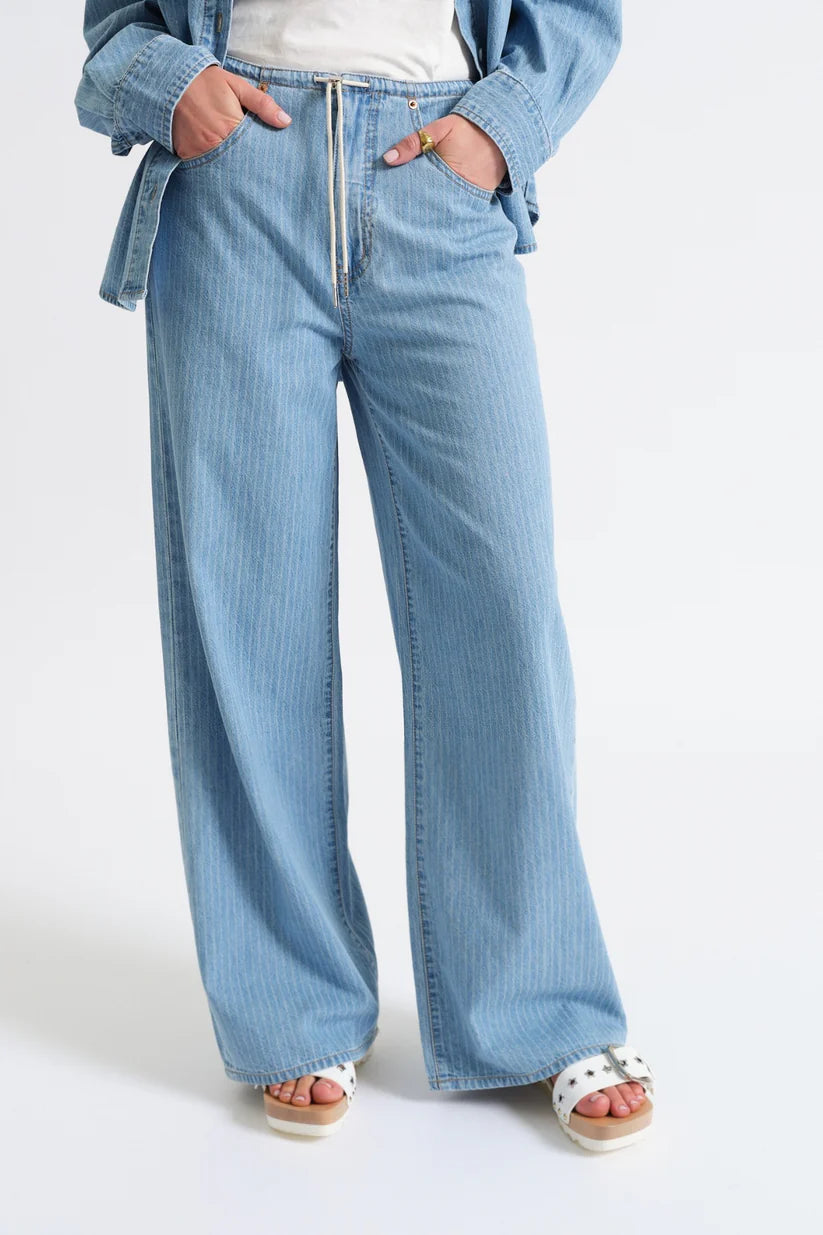 Madison Wide Leg Jean- Whimsey