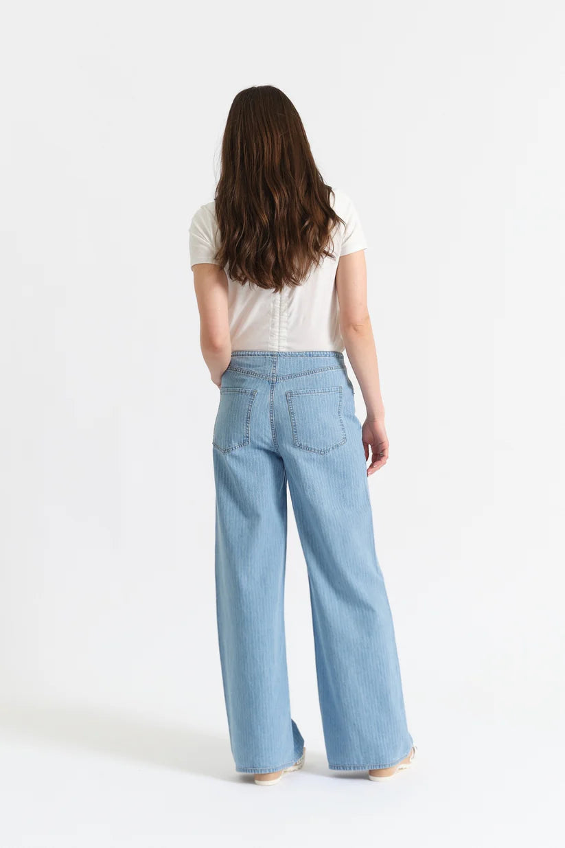 Madison Wide Leg Jean- Whimsey