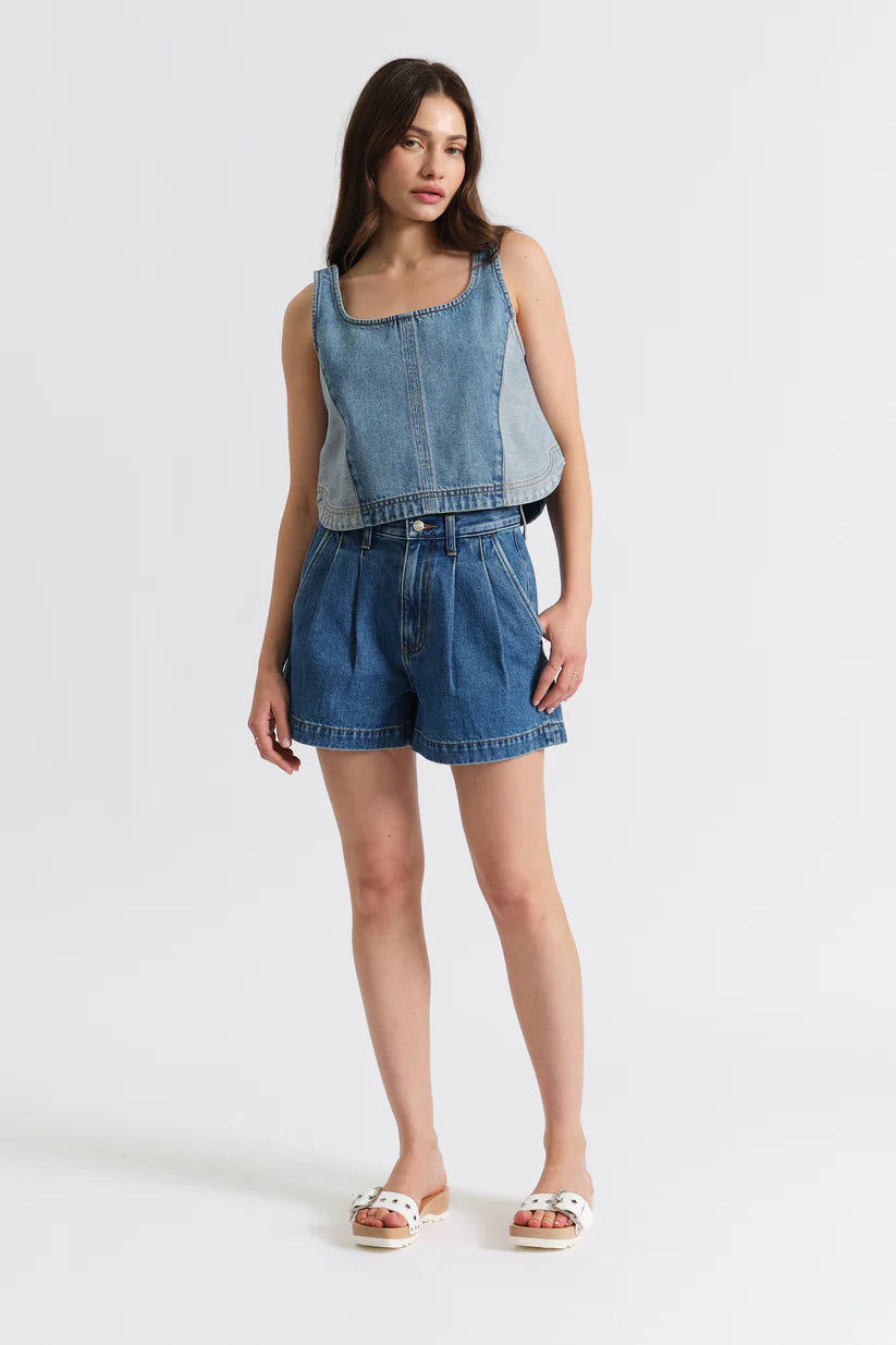Coronado Pleated Short- Montage
