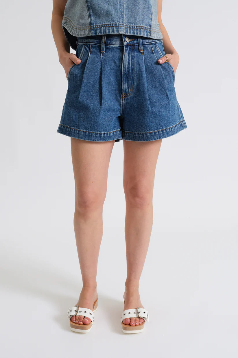 Coronado Pleated Short- Montage