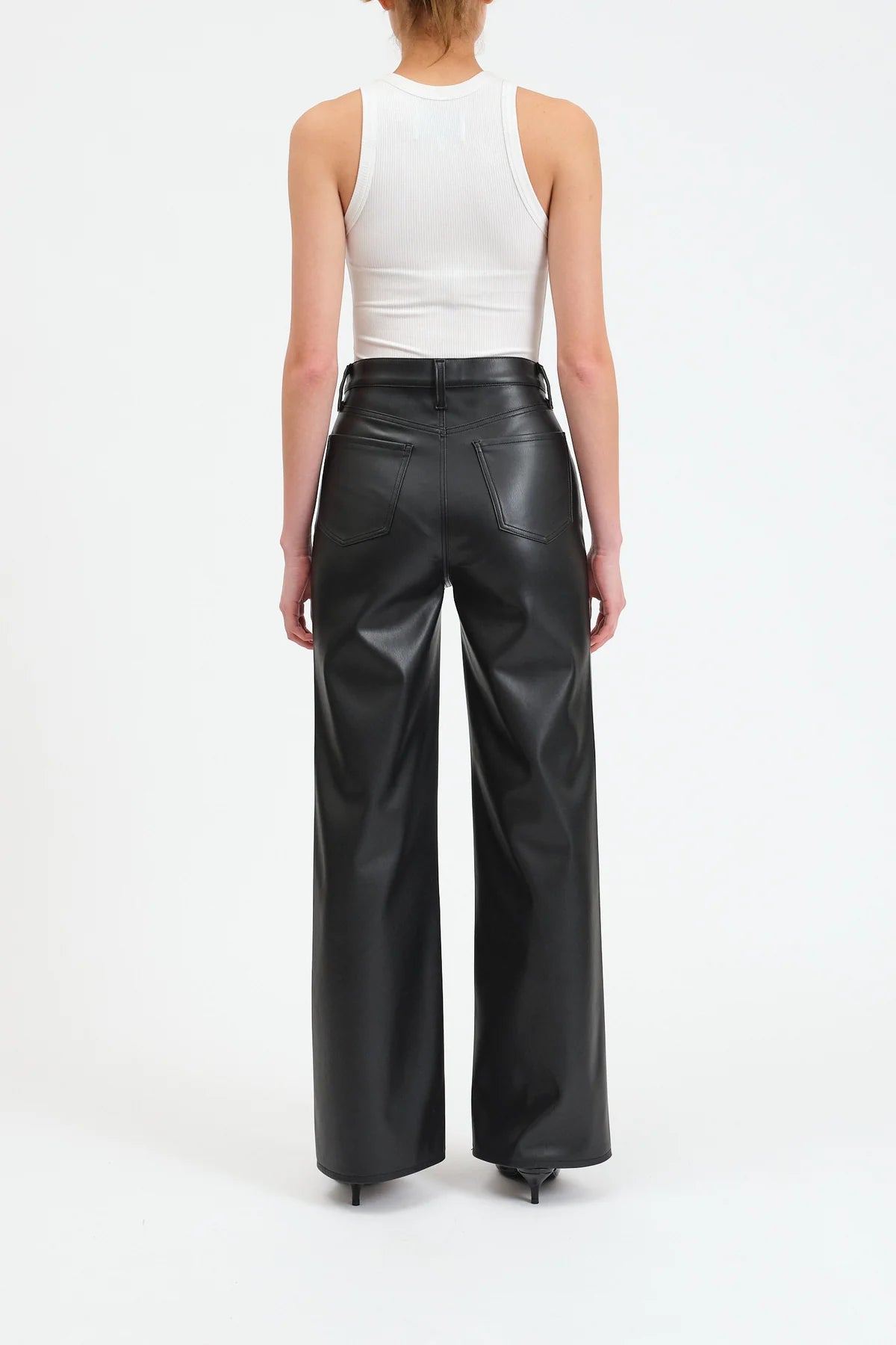 Far Out Faux Leather Pant