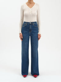 Far Out Wide Leg Jeans-Waterfall