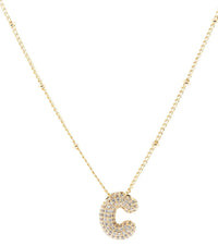 Chloe Luxe Initial Necklace