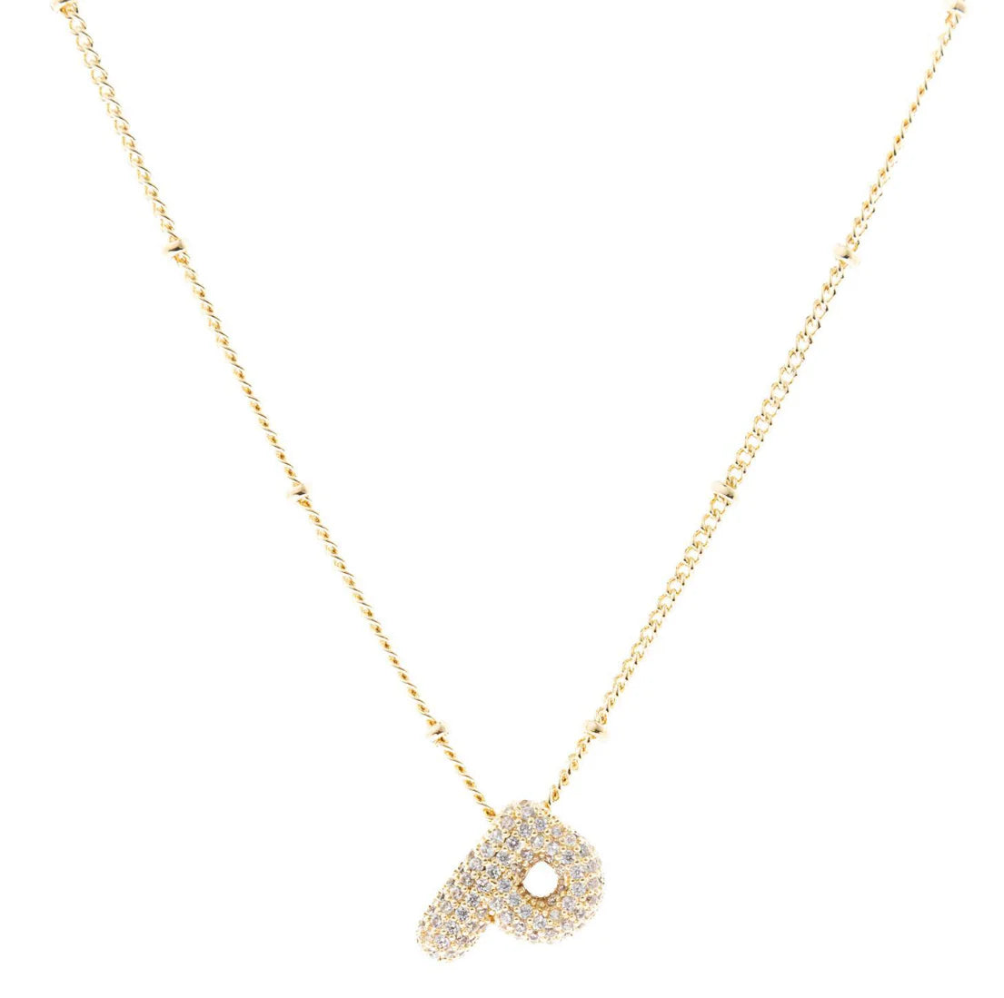 Chloe Luxe Initial Necklace