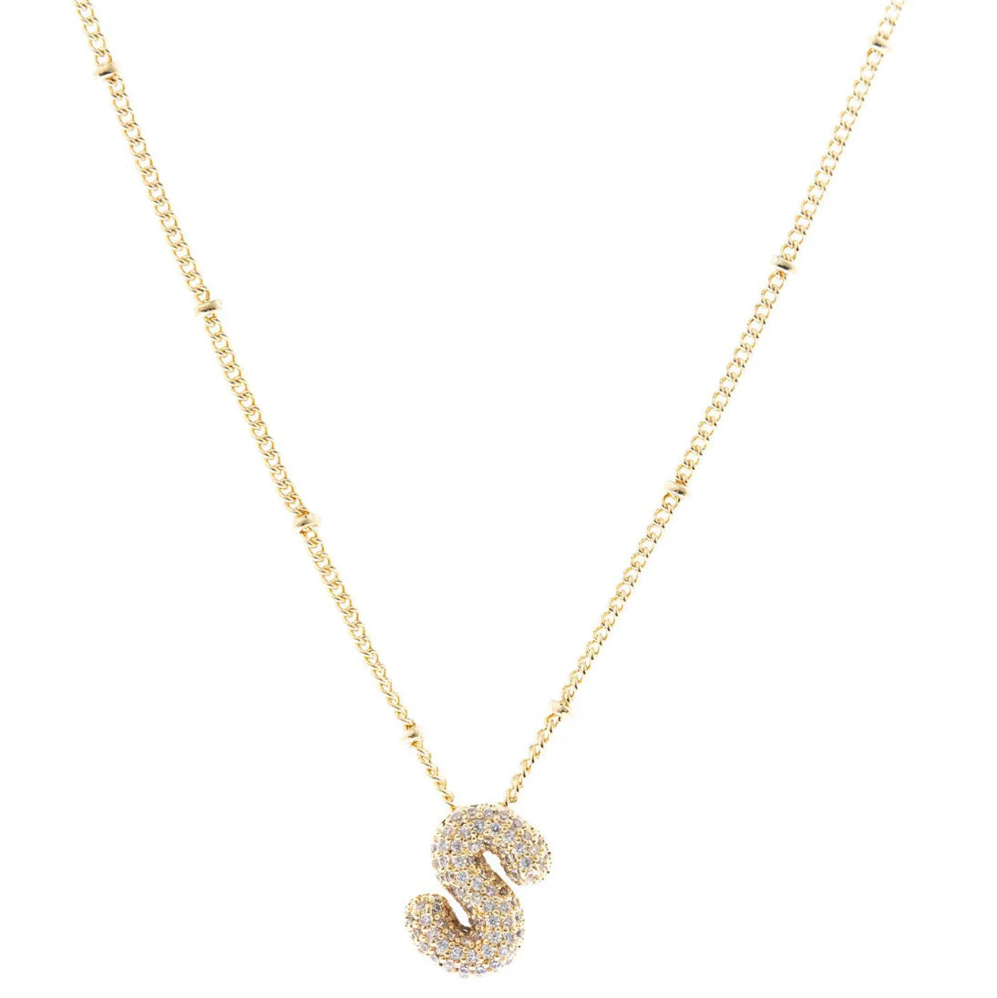 Chloe Luxe Initial Necklace