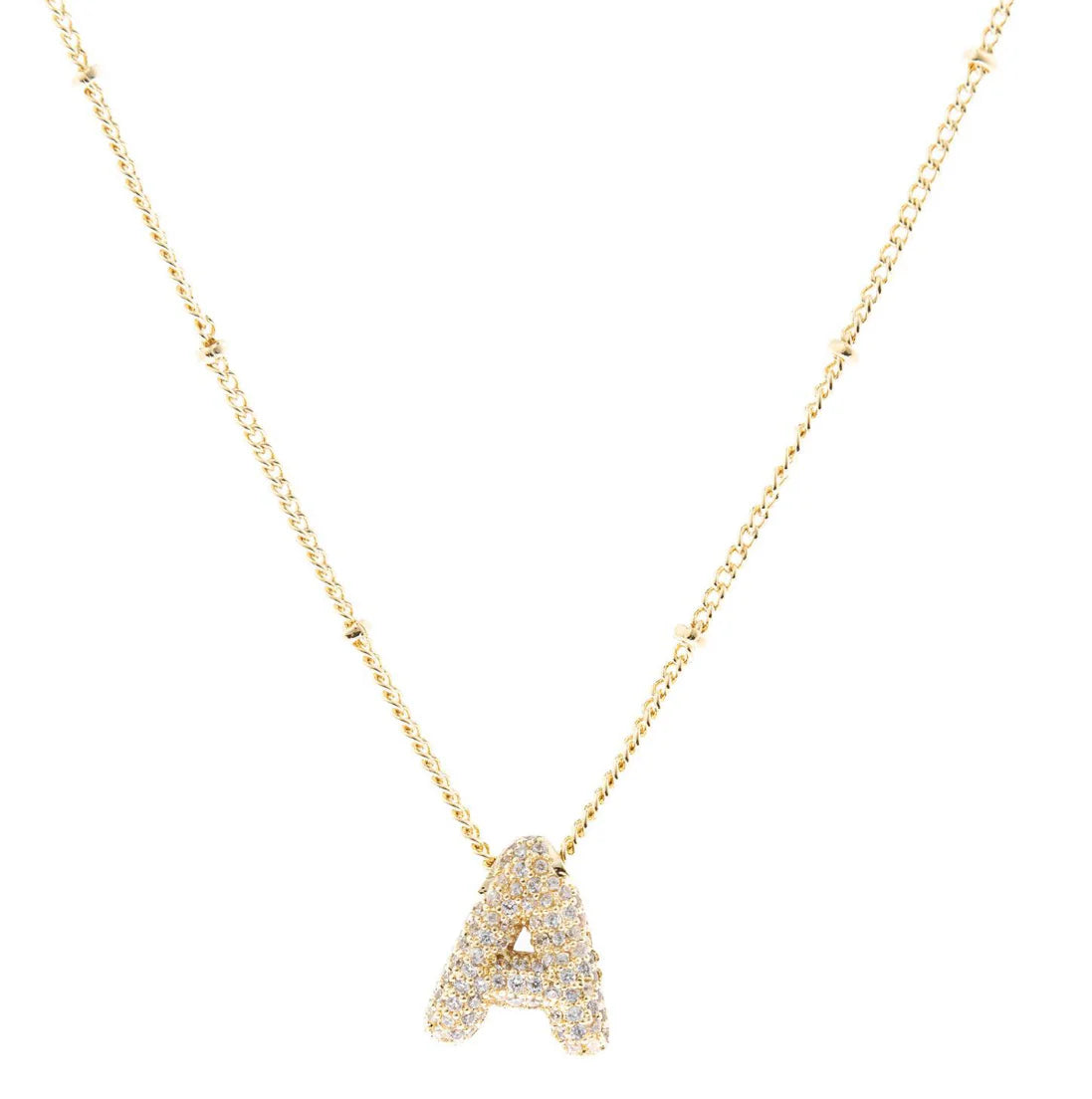 Chloe Luxe Initial Necklace