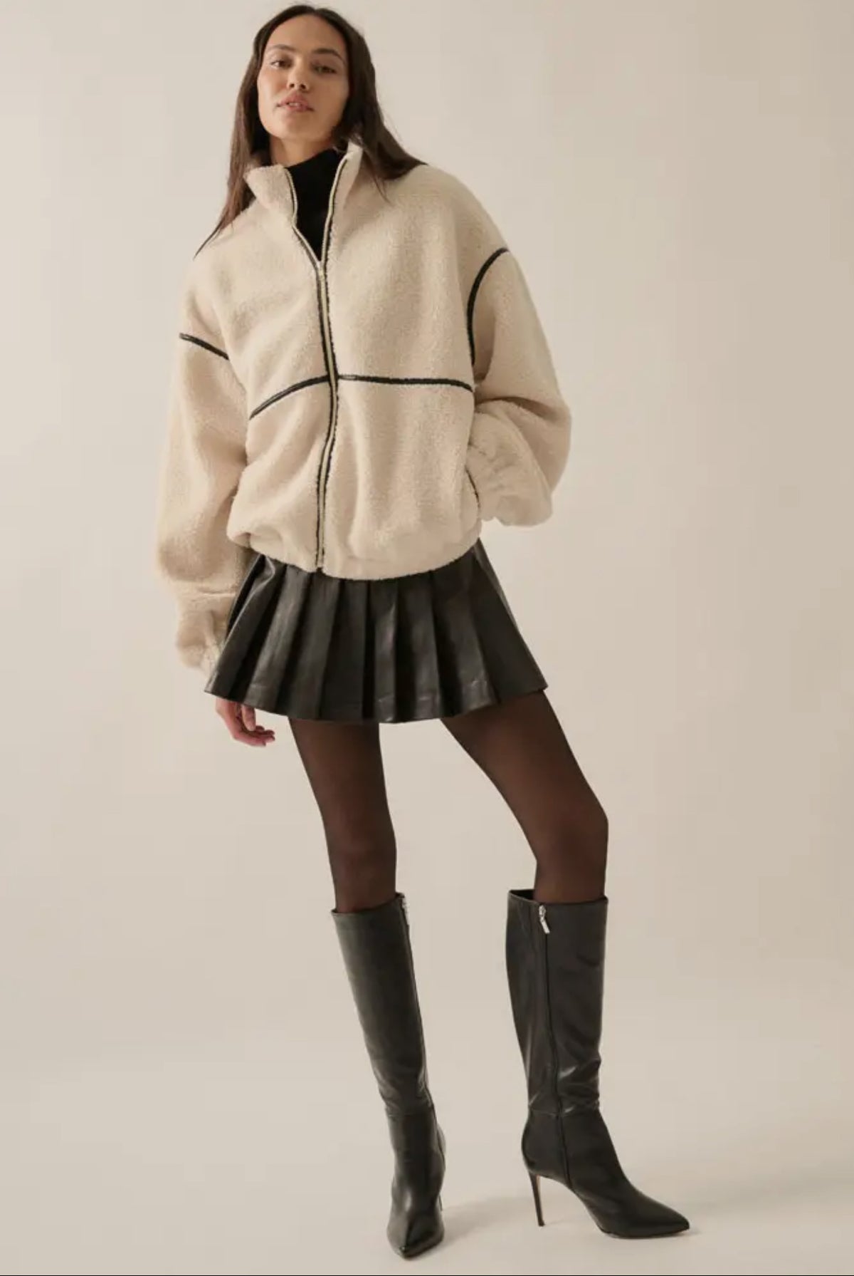 Sherpa Fleece Jacket