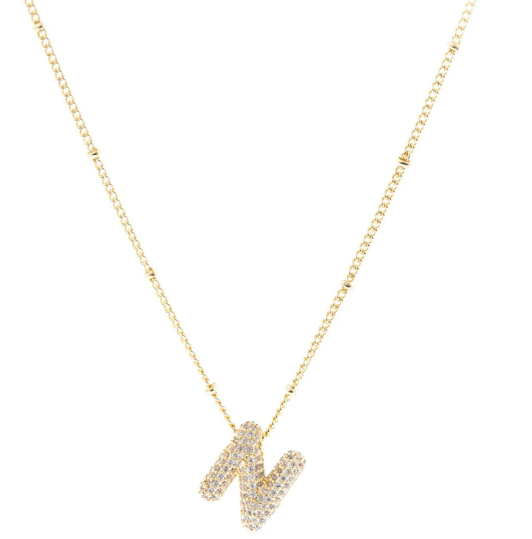 Chloe Luxe Initial Necklace