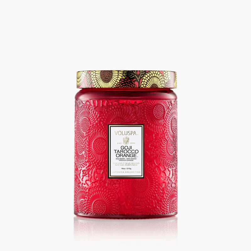 Goji Tarocco Orange Jar Candle