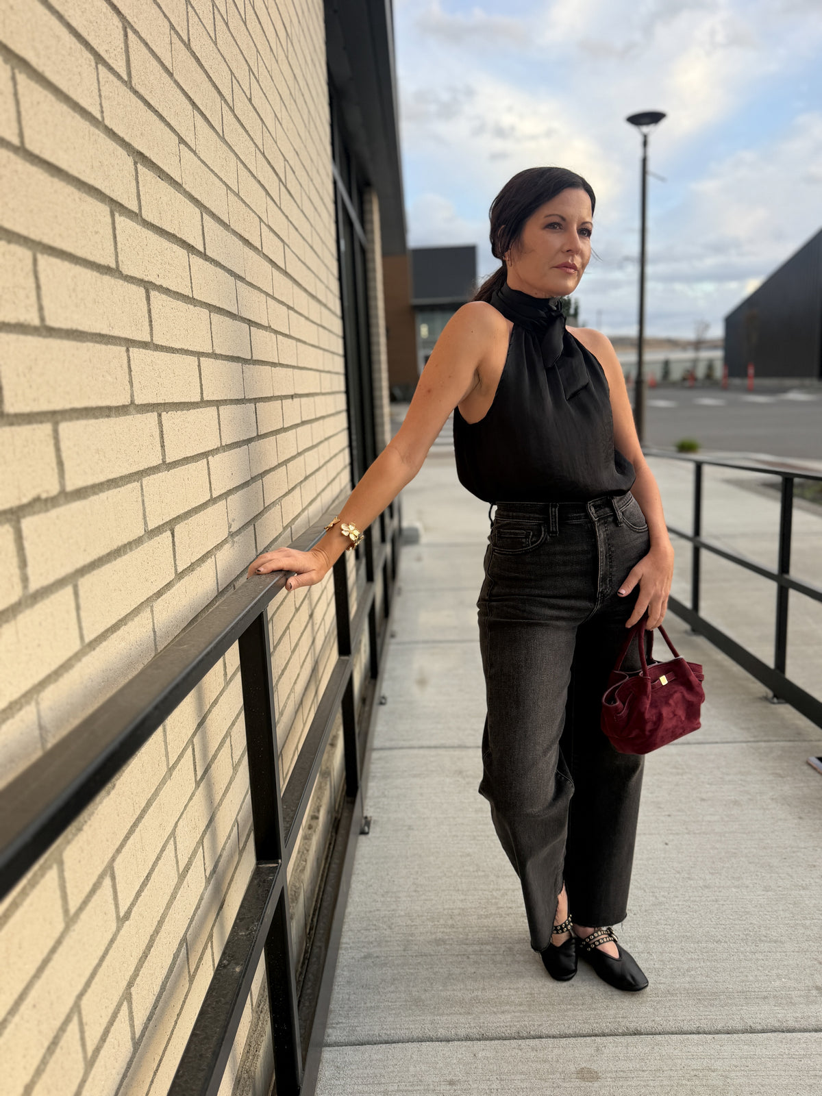 Cleo Halter Blouse
