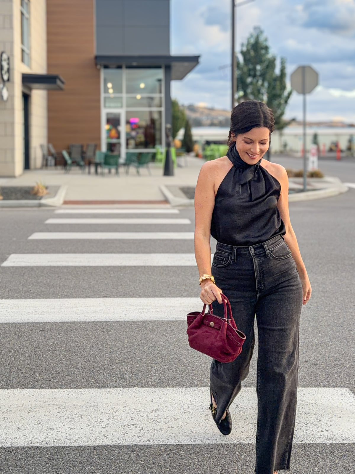 Cleo Halter Blouse