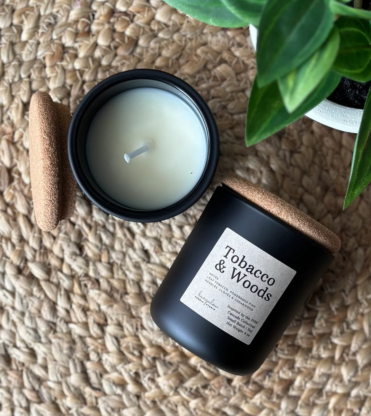 cascade tobacco Bungalow Cascade Candle Collection- 4 oz cascade tobacco Bungalow Cascade Candle Collection- 4 oz
