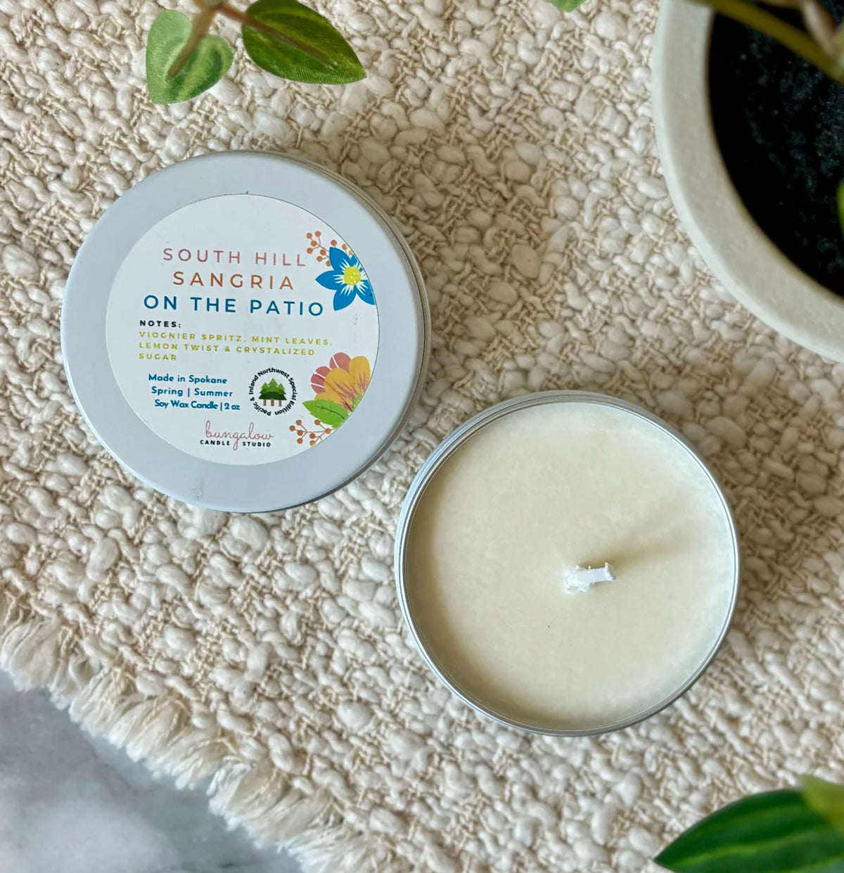 Bungalow Candle- Spring Collection (2oz)