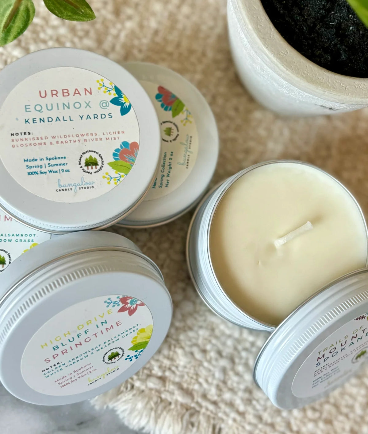 Bungalow Candle- Spring Collection (2oz)