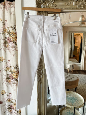 Straight Up Straight Jeans-Marshmallow Vintage