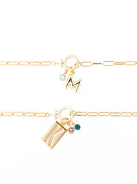 Thea Charm Bar- Birthstones