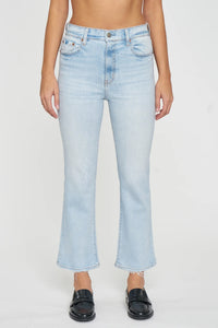 Shy Girl Crop Flare Jeans - Believer