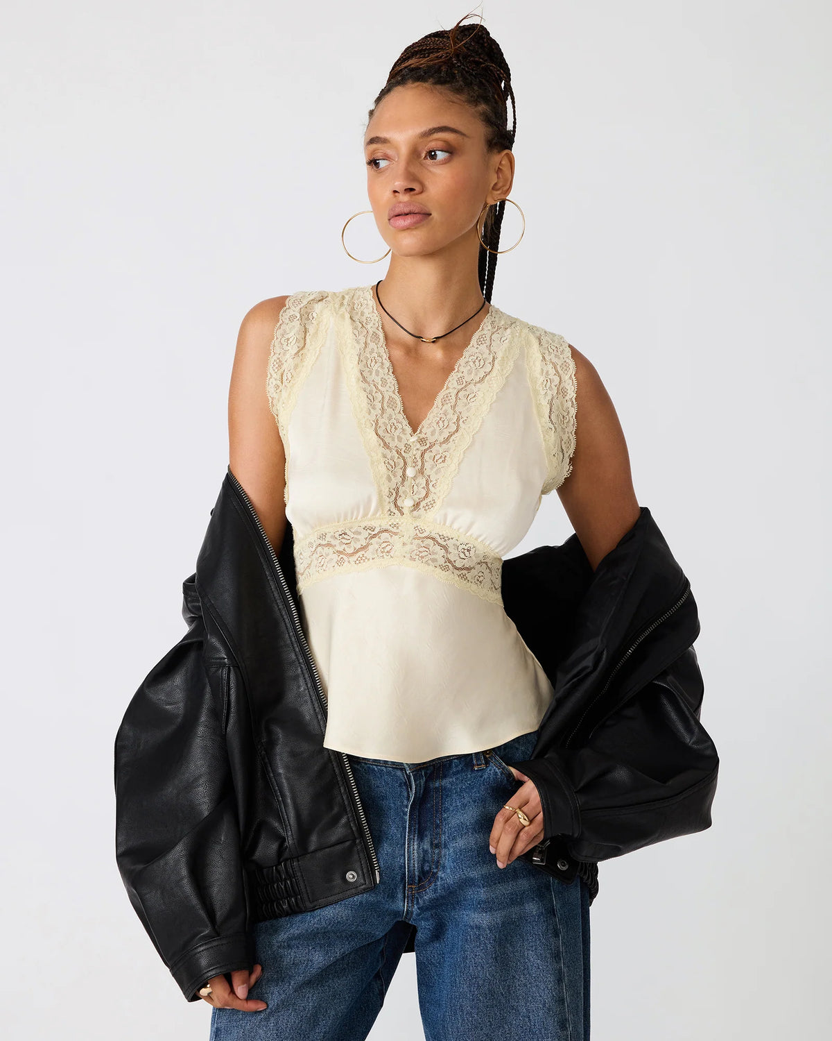 Elinor Top- Cream