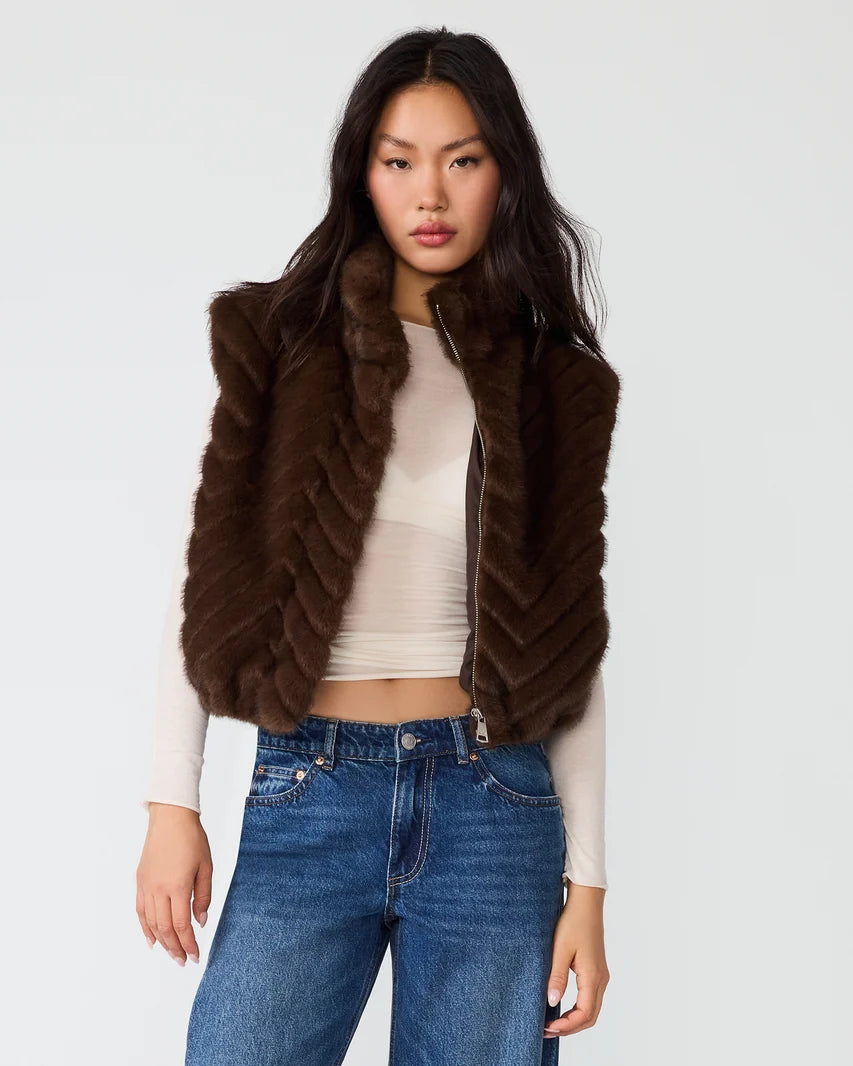 Luxie Faux Fur Vest