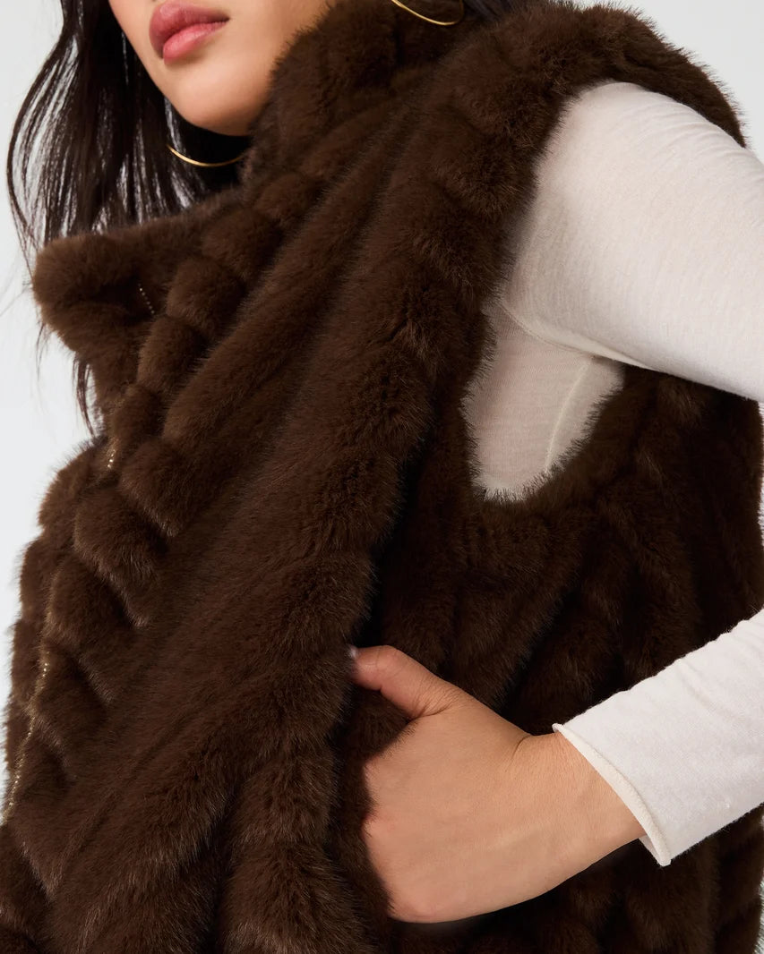 Luxie Faux Fur Vest