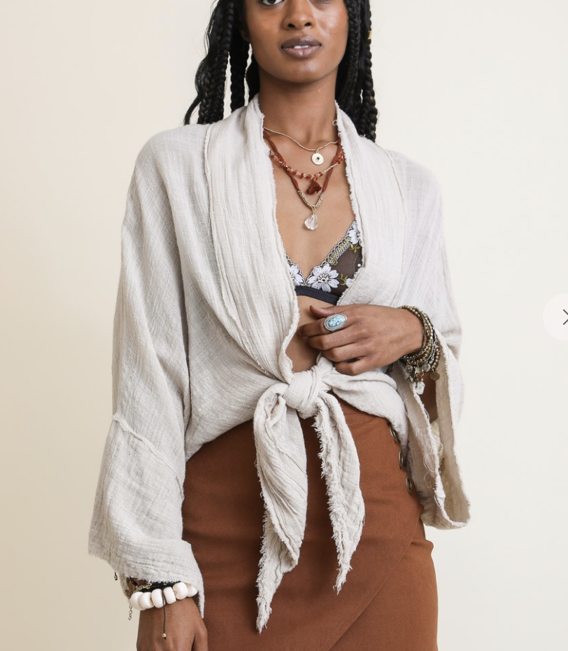 Flo Kimono Wrap Top