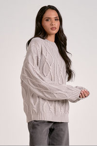 Drew Cable Knit Sweater