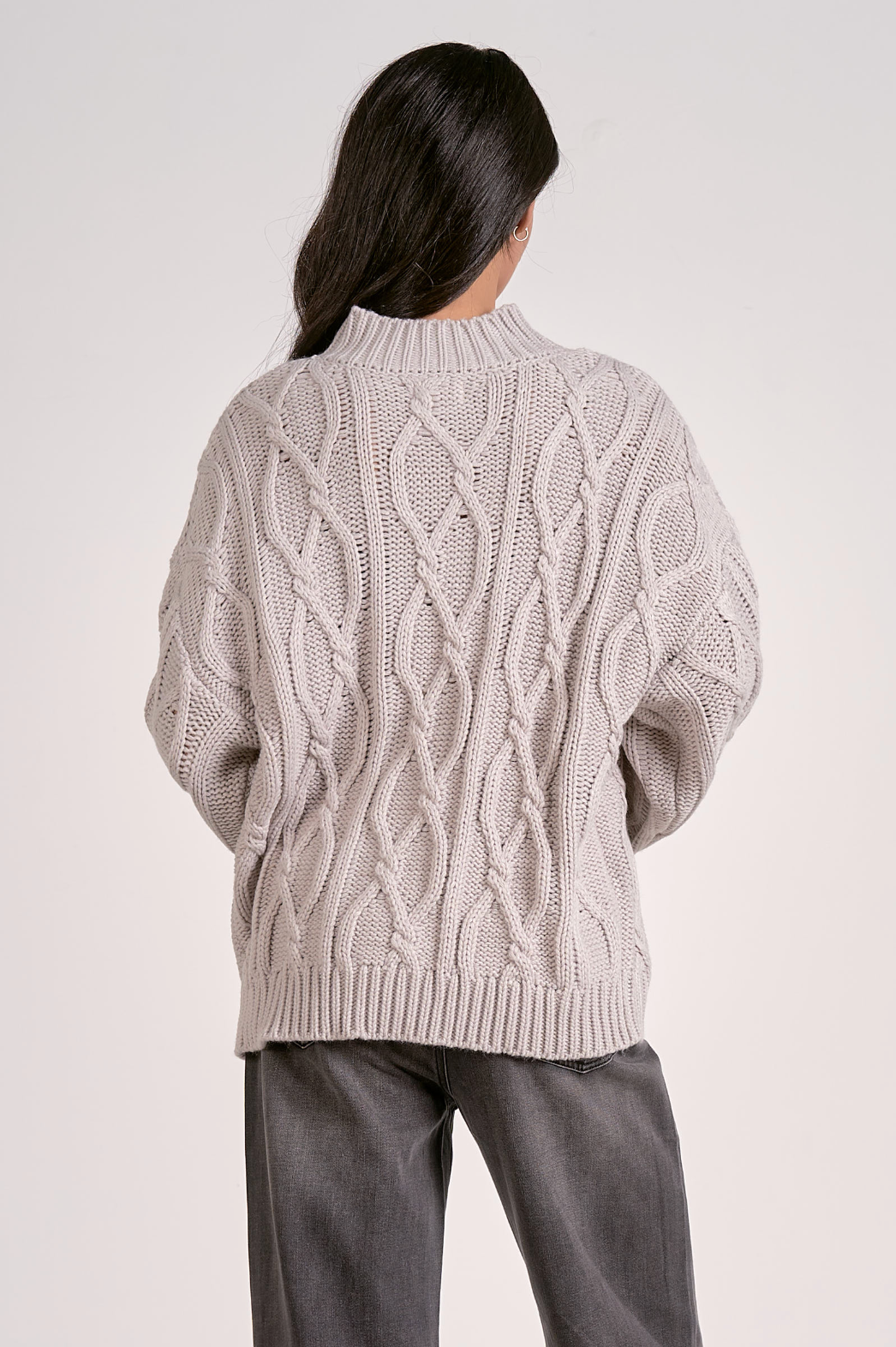 Drew Cable Knit Sweater