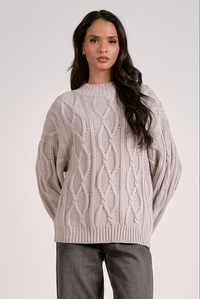 Drew Cable Knit Sweater