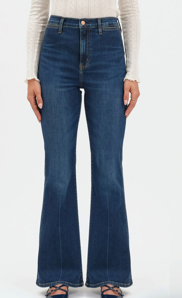 Sunset High Rise Flare Jeans