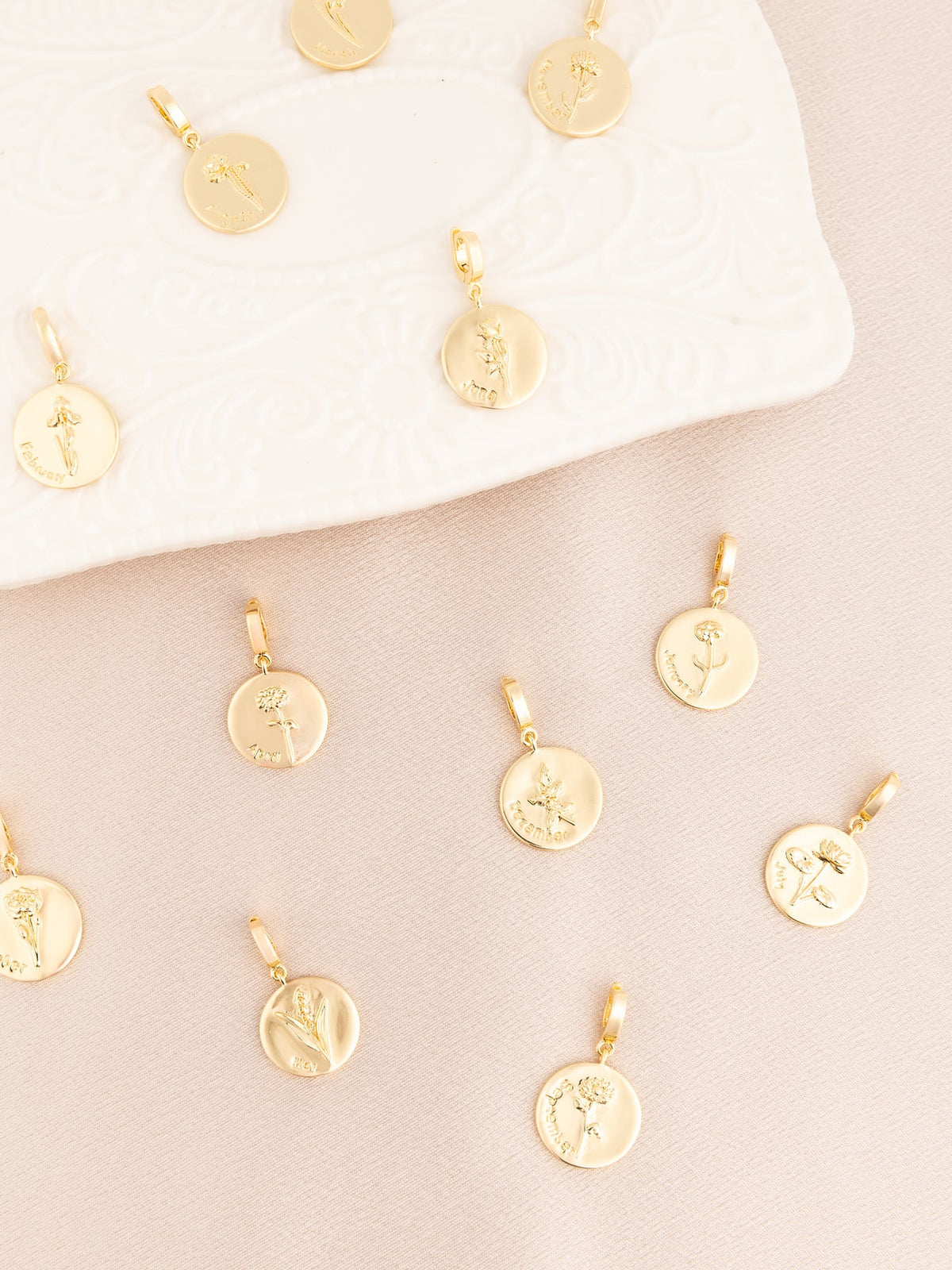 Sophie Birthstone Flower Charms