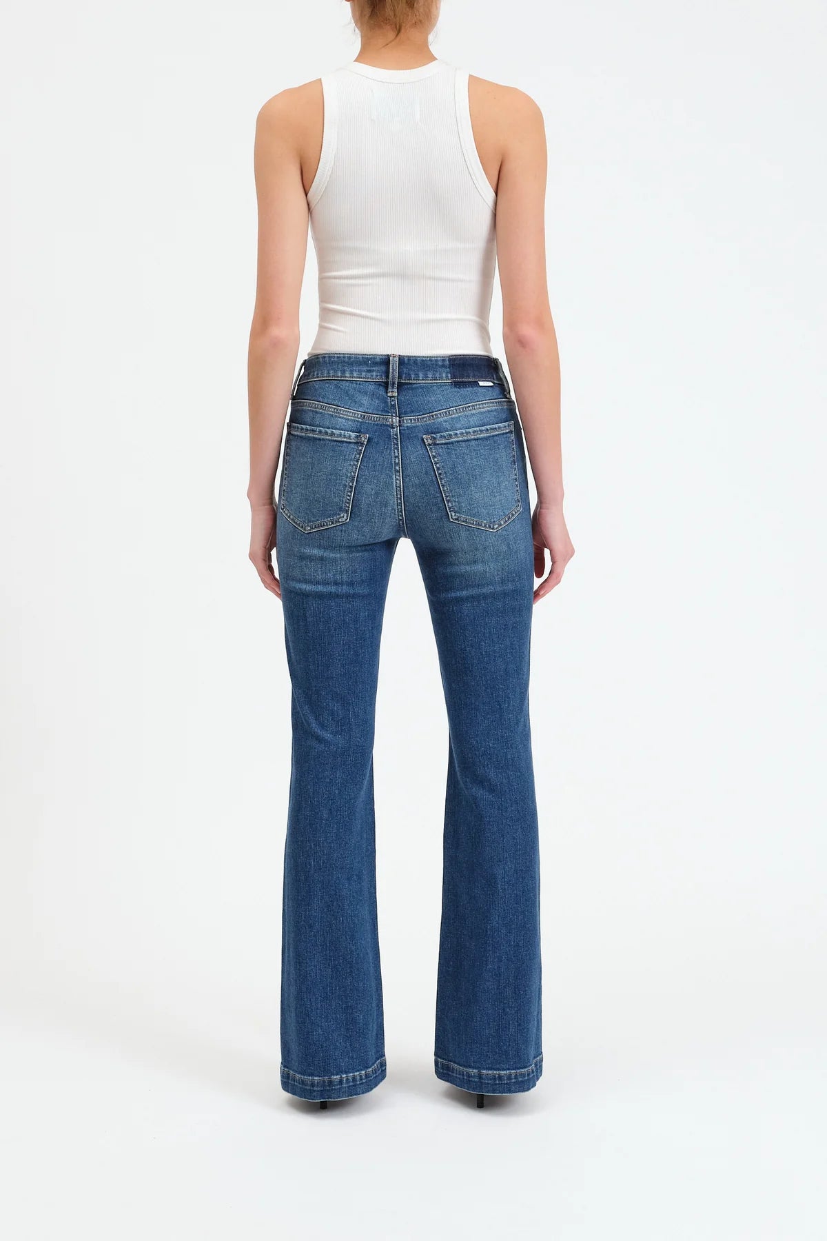 Heartbreaker Mid Rise Flare Jeans