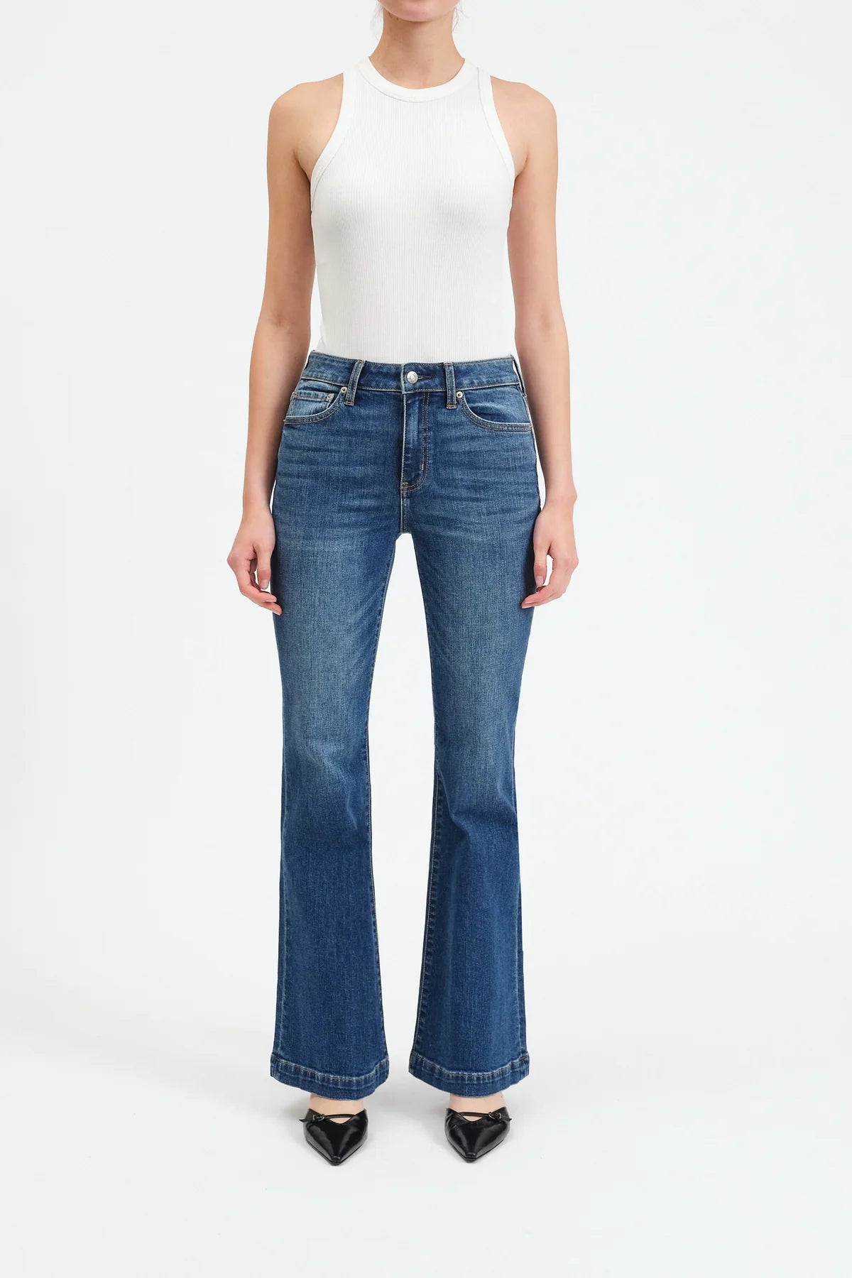 Heartbreaker Mid Rise Flare Jeans