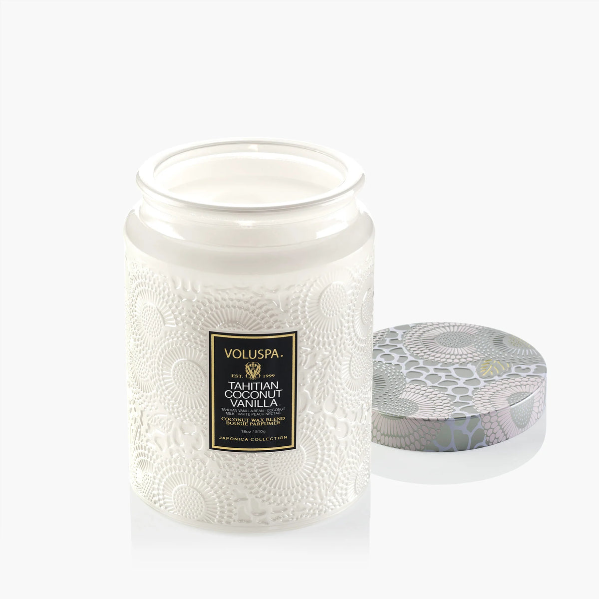 Tahitia Coconut Vanilla Jar Candle