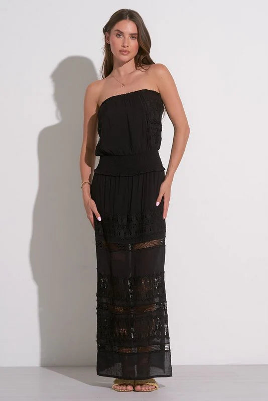 Athena Strapless Maxi Dress