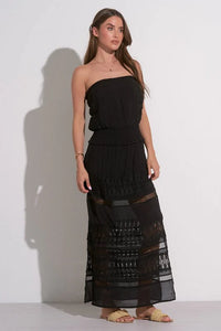 Athena Strapless Maxi Dress