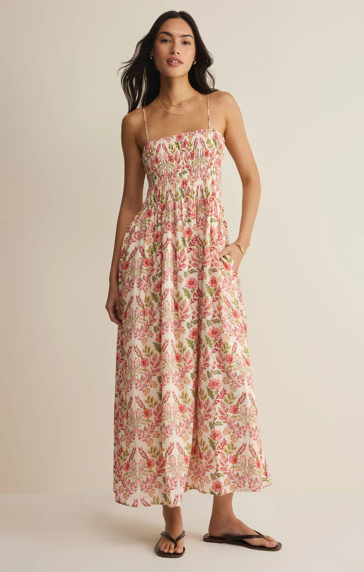 Cornelia Floral Midi Dress
