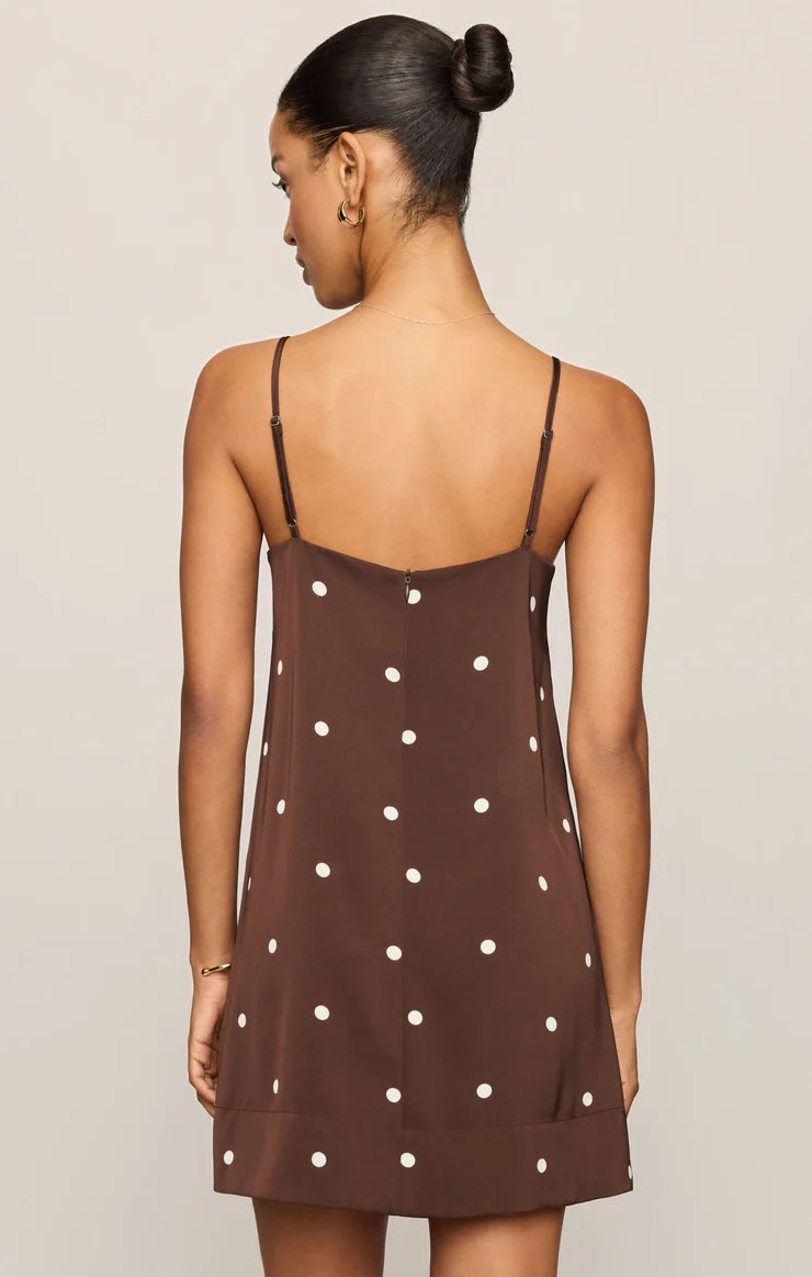 Maude Dot Mini Dress