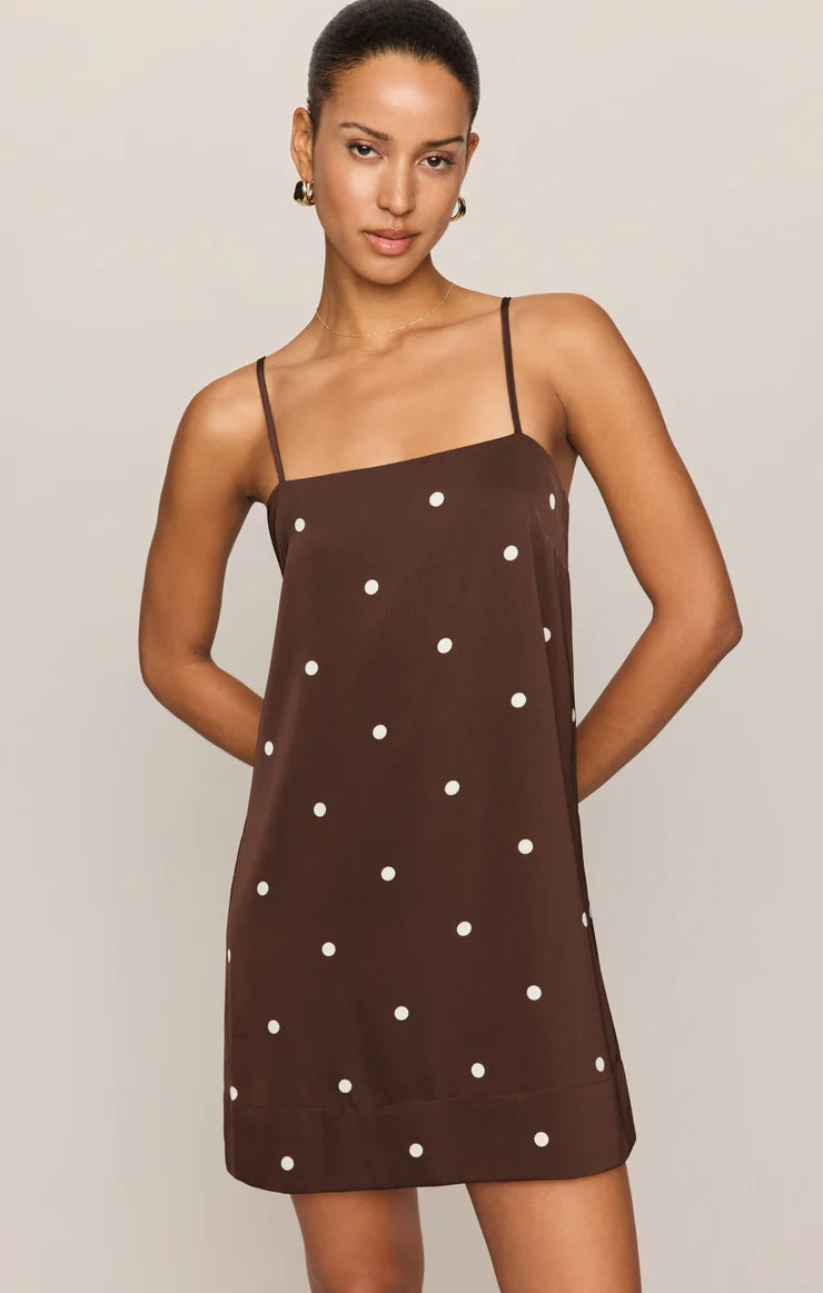 Maude Dot Mini Dress