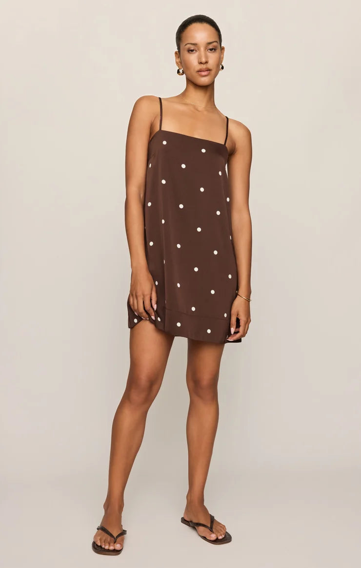 Maude Dot Mini Dress