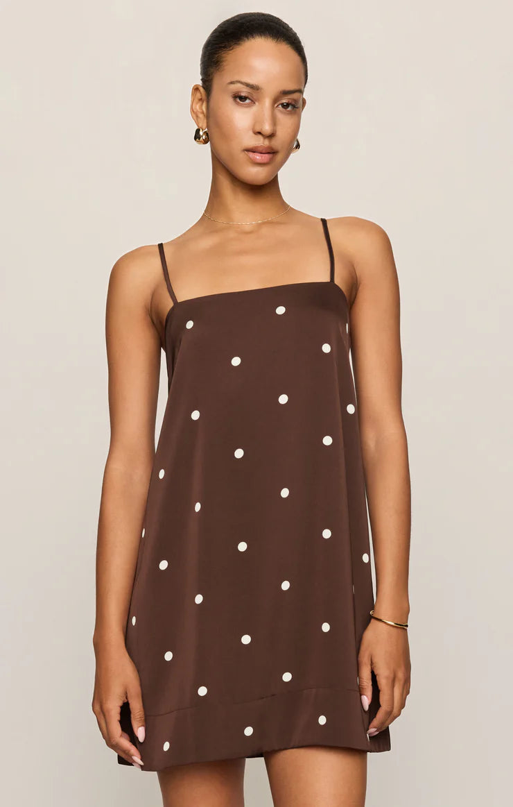 Maude Dot Mini Dress