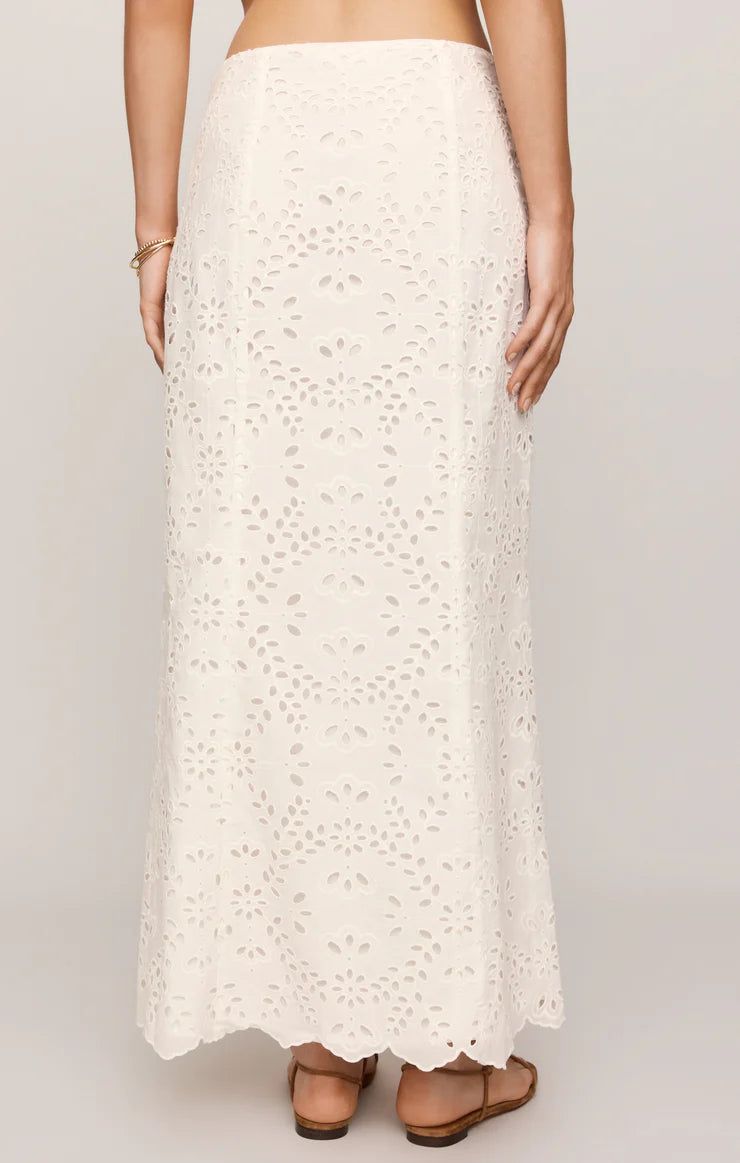 Emrie Eyelet Skirt