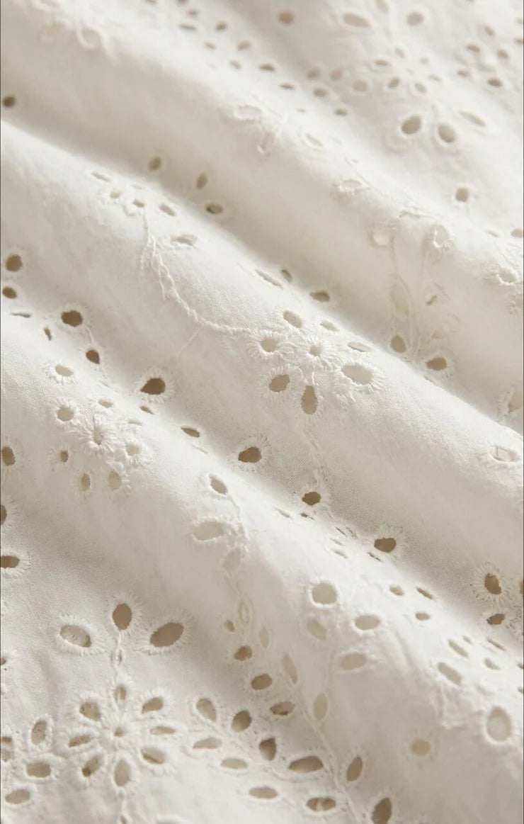 Emrie Eyelet Skirt