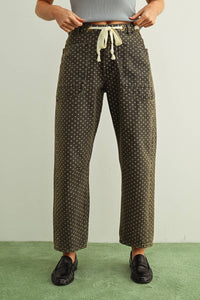Bailey Polka Dot Barrel Jeans