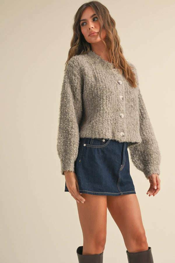 Carman Button Front Cardigan